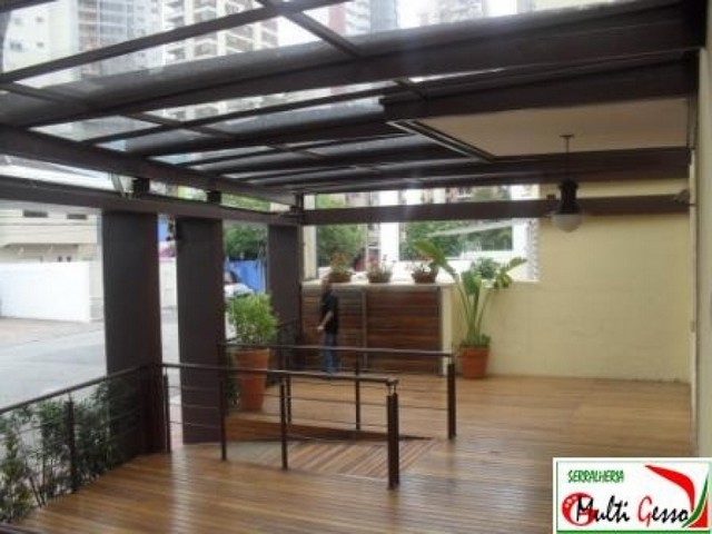 Cobertura de Ferro e Vidro Preço Jardim Paulistano - Cobertura com Telha Termo Acústica