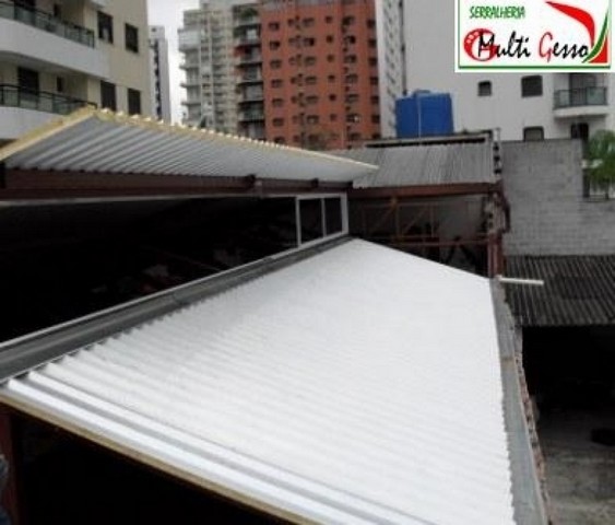 Empresa de Cobertura com Telha Termo Acústica Jardim Paulistano - Cobertura de Ferro
