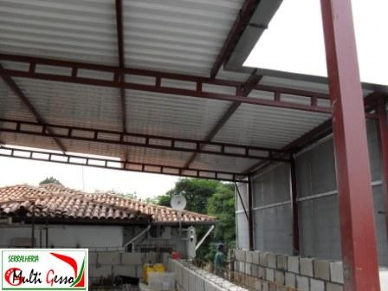 Onde Encontro Cobertura Metálica para Garagem Capão Redondo - Cobertura Metálica Residencial