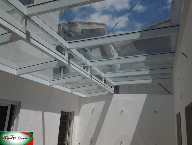 Quanto Custa Cobertura de Alumino e Vidro Jardim Paulistano - Cobertura com Telha Termo Acústica
