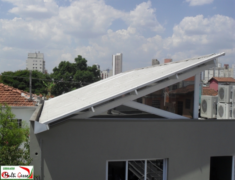 Quanto Custa Cobertura Metálica Termoacústica Santo Amaro - Cobertura Metálica em Arco