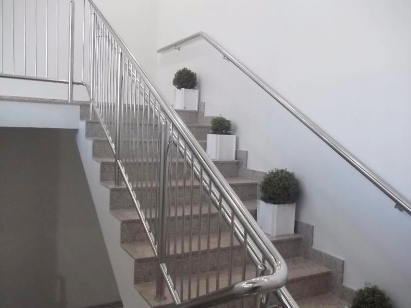 Quanto Custa Guarda Corpo Inox Vertical Pinheiros - Guarda Corpo Inox Escada
