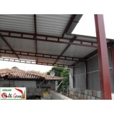 cobertura com telha termo acústica preço Jardim Paulistano