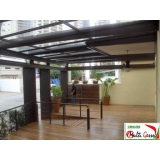 cobertura metálica retrátil Alto de Pinheiros