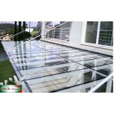 coberturas de alumino e vidro Campo Belo