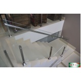 corrimão de inox