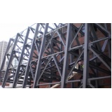 estrutura metálica para fachadas Campo Belo