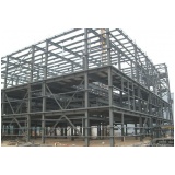 estrutura metálica para prédio