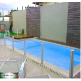 guarda corpo de inox para piscina Itaim Bibi