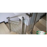 onde encontro guarda corpo de inox quadrado  Moema