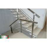 quanto custa guarda corpo de inox quadrado Jardim São Luiz