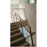 quanto custa guarda corpo inox escada Jardim São Luiz
