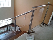 Cod.267 Guarda Corpo em Inox e Vidro